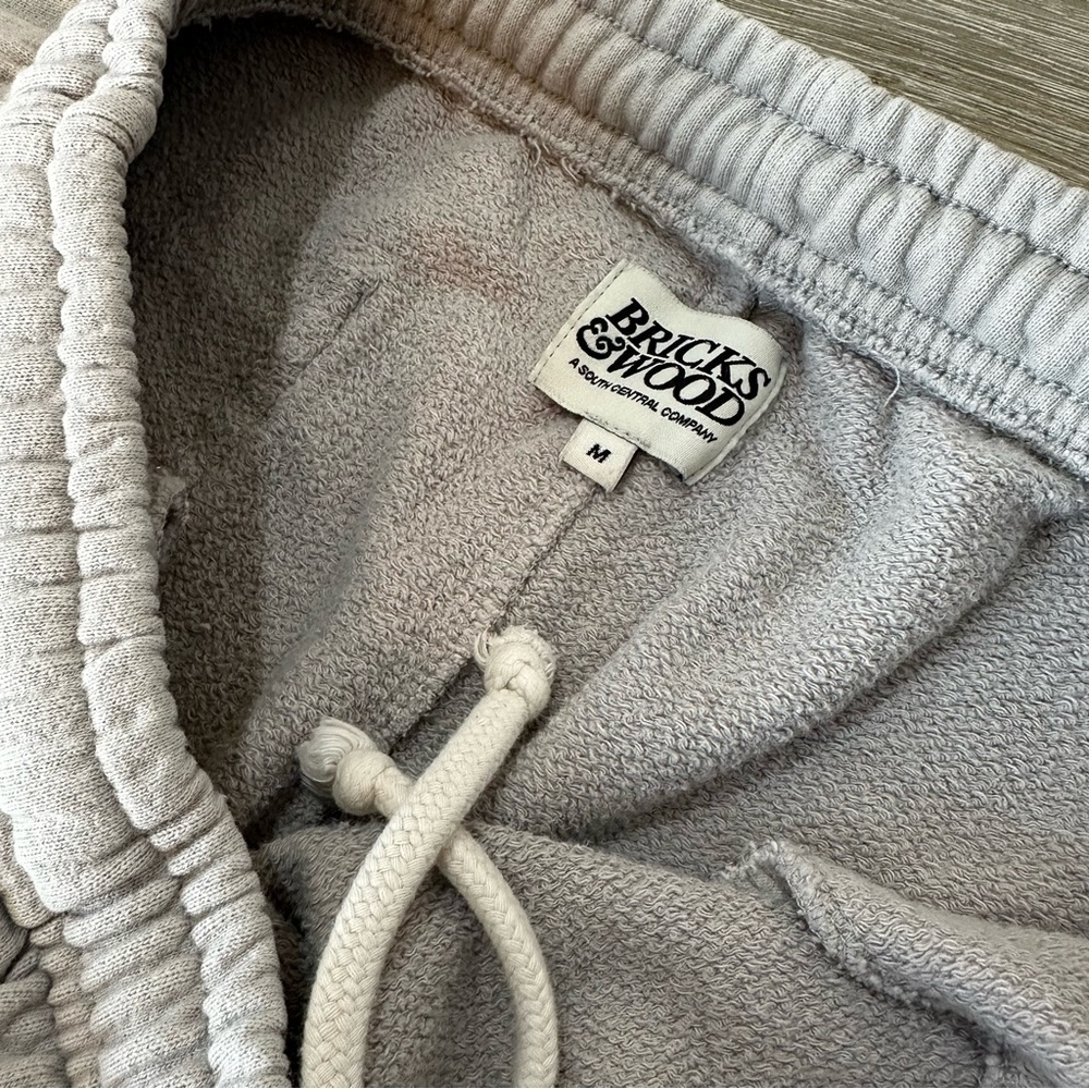 Bricks & Wood Men’s Script Logo Sweatpants - Size M - Picture 8 of 9